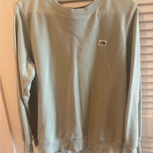 The North Face Olive Green Sweatshirt